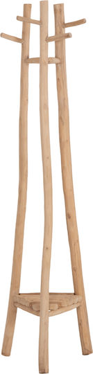 HomeMarkt Καλόγερος Ξύλινος Καφέ 52x52cm