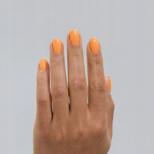 Semilac Classic Ημιμόνιμο Βερνίκι Νυχιών 121 Neon Orange 9ml