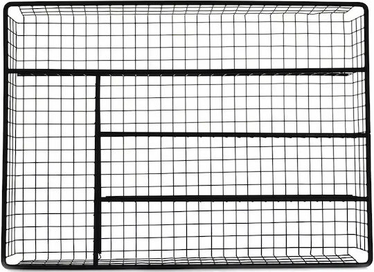 Estia Besteckeinsatz für Schubladen Metallisch 36x26x4,8cm Schwarze