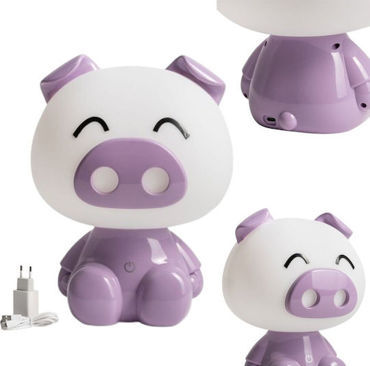 Zuma Line Led Kids Portable Lamp Purple