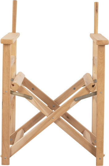 Freebox Lemnos Gestell Für Regisseurstuhl Hölzernes 57x54x88,5cm Beiges