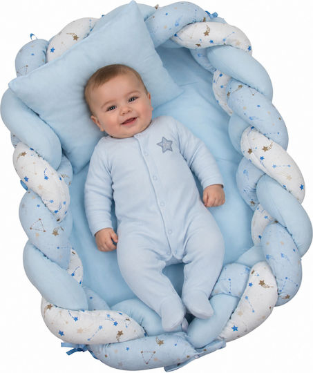 Kamtex Baby Pernă pentru bebeluși în formă de cuib Ciel 45x70buc Kamtex Baby Pernă pentru bebeluși în formă de cuib Ciel 45x70buc