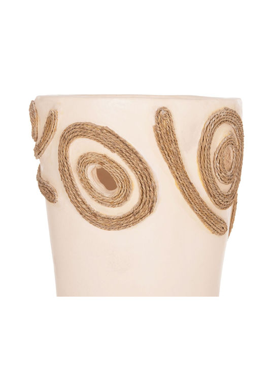 HomeMarkt Decorative Vase Ceramic Dean Beige Y22cm