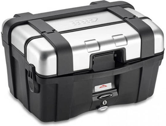 Givi Trekker Monokey Motorcycle Top Case Aluminum 46L Black