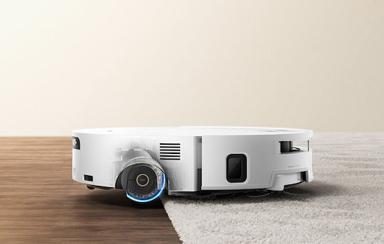 Mova S70 Pro Roller Прахосмукачка Робот с Лазерно Картографиране и Всмукателна Мощност 30000Pa Бяла