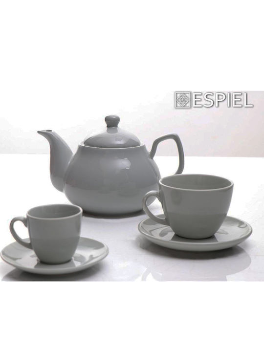 Espiel Essentials Cană Espresso Ceramică Gri 100ml