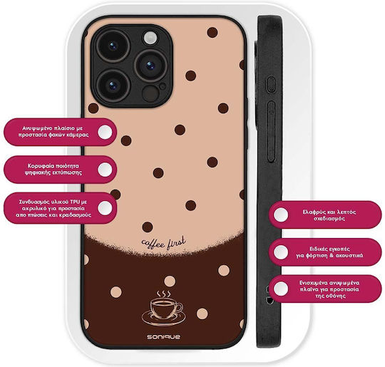 Sonique Delulu Polka Era Series Motorola Moto G05 4G Moto E15 4G Coffee Mobile Phone Case First