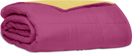 Sunshine Coverlet Super Double Pink 220x240cm