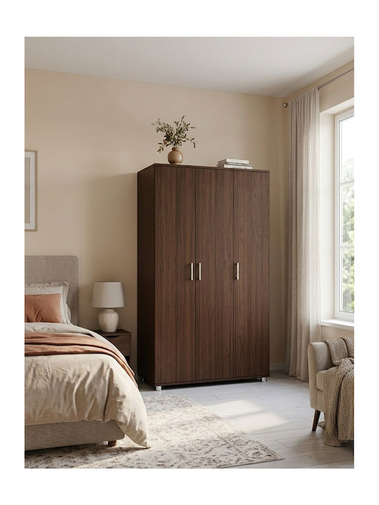 Wardrobe Wilson 3d Three-door-wenge Piece