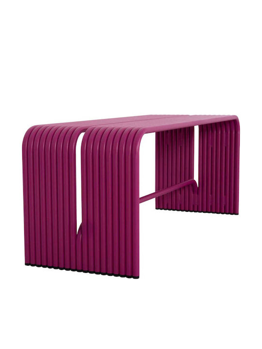 Bancă Exterior Metalic Violet