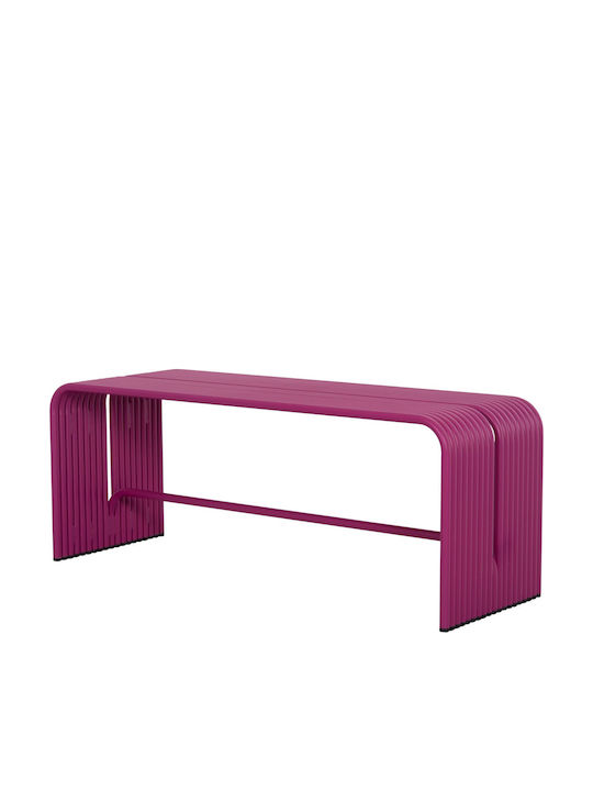 Bancă Exterior Metalic Violet