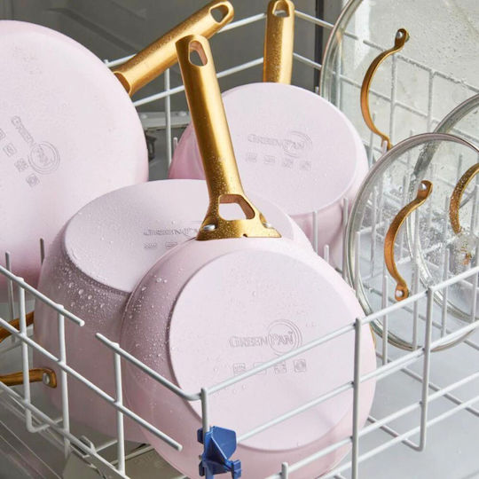 Green Pan Set Tigăi din Aluminiu cu Strat Ceramic 2 Bucăți