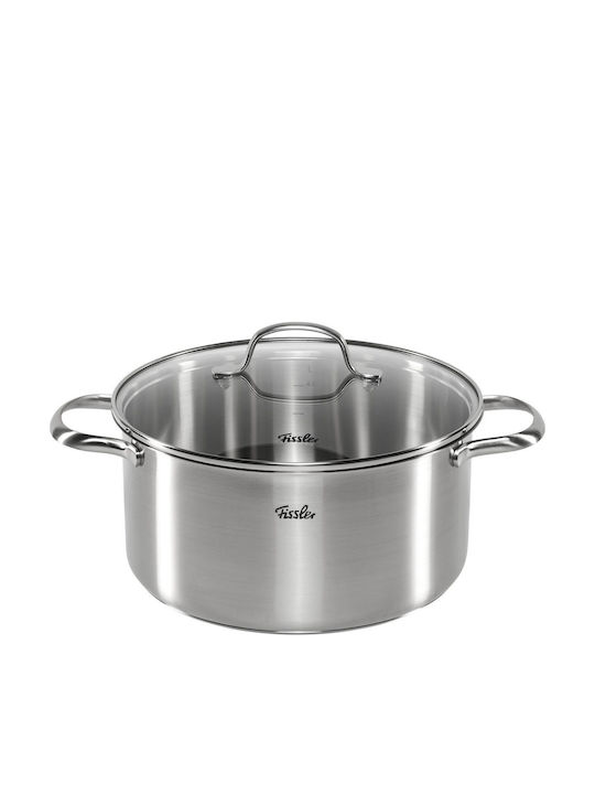 Fissler San Francisco Fissler Töpfe Set aus Rostfreiem Stahl Silber 4 Töpfe