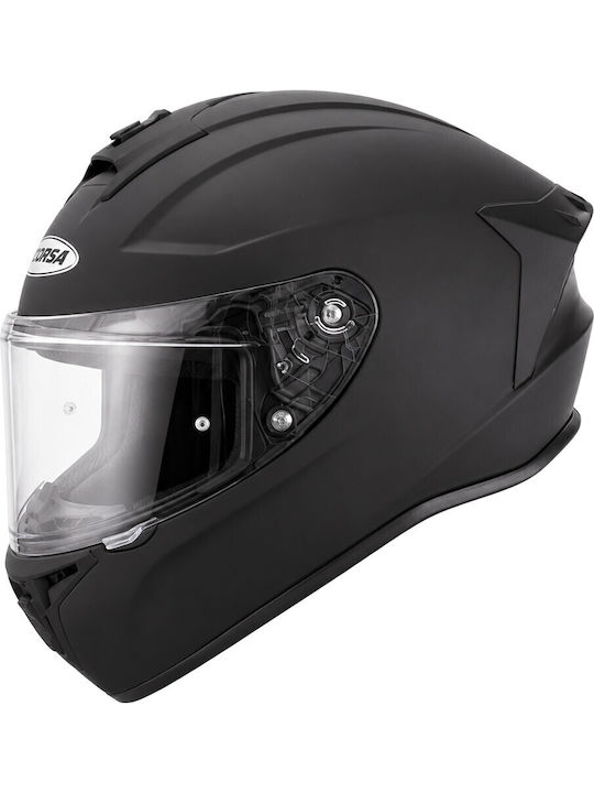 Corsa CN 112 Black Matt Motorcycle Helmet Full Face ECE 22.05