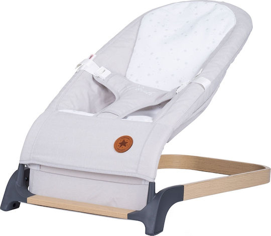 Chipolino Handbuch Baby Entspannung 2 in 1 Noah Platinum & Wood für Kinder bis zu 9kg