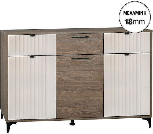 Μπουφές 138 3f3v από Μέταλλο Tobacco 138x40x90cm Μπουφές 138 3f3v από Μέταλλο Tobacco 138x40x90cm