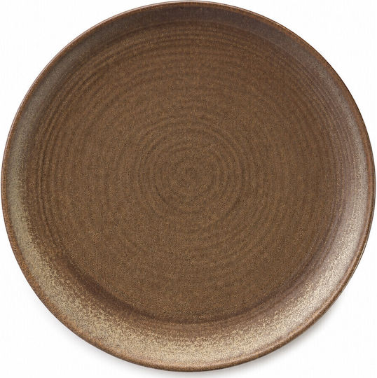 Yuk Plate Shallow made of Porcelain with Diameter 28cm 6pcs
