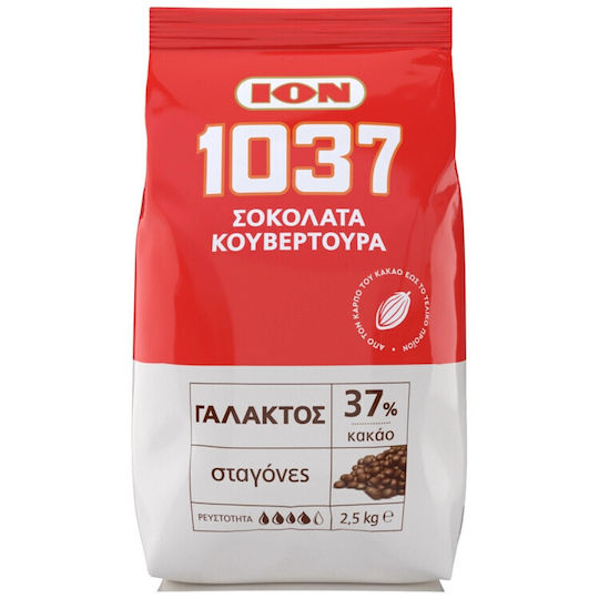 ION Milk Cooking Chocolate Drops 2500gr