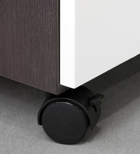 Finetto Roata de mobilier din Plastic Negru
