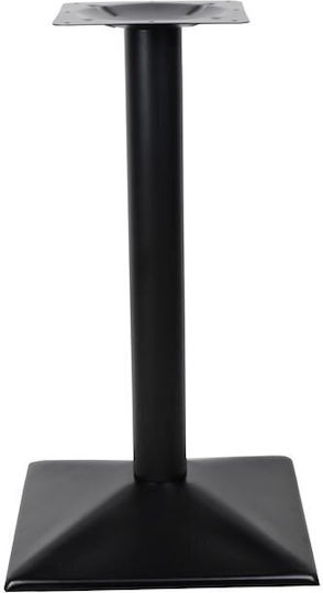 Freebox Βάση Τραπεζιού Μεταλλική Μαύρη 41x41x72cm