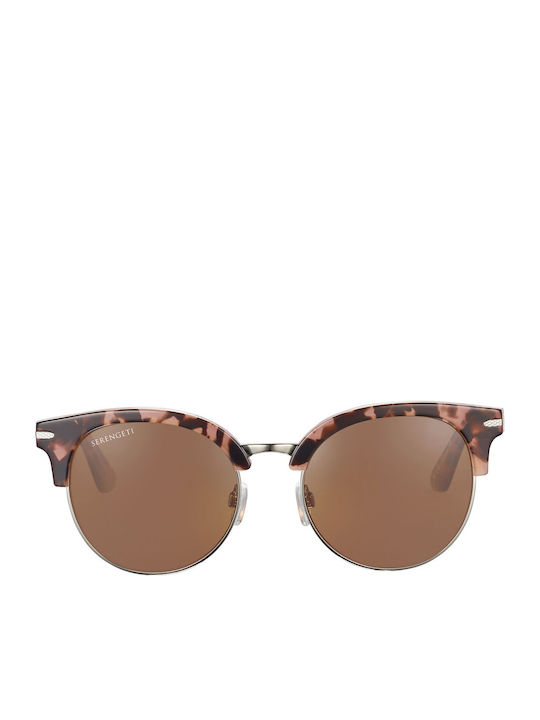 Serengeti Susan Unisex Γυαλιά Ηλίου με Καφέ Σκελετό και Καφέ Polarized Φακό SS560003