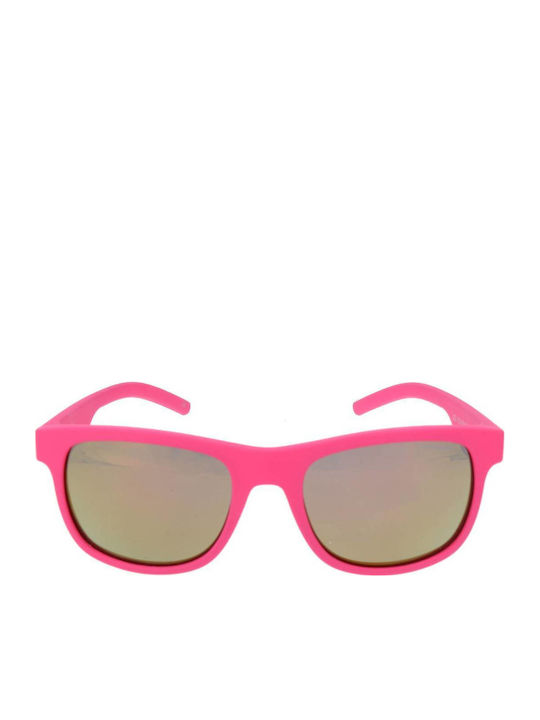 Polaroid Bărbătești Ochelari de soare cu Roz Cadru și Roz Polarized Oglindă Lentilă 6015-S-CYQ-51