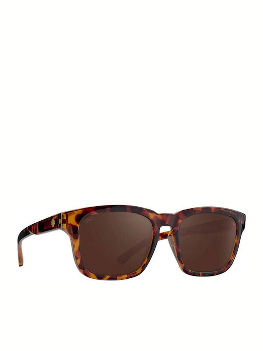 Spy Unisex Sunglasses with Brown Tartaruga Horn-Rimmed Frame and Brown Polarized Lens 6700000000222
