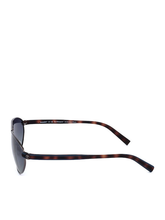 Timberland Unisex Sunglasses with Silver Frame with Mirror Lens TB9324 09D