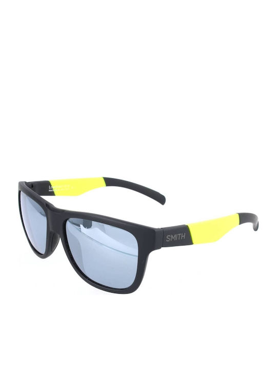 Smith Lowdown Slim/N Sonnenbrillen mit PGC/XB Rahmen und Blau Linse