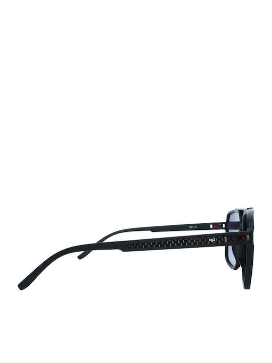 OJO Sunglasses Square Oye Unisex Γυαλιά Ηλίου με Κοκκάλινο Σκελετό Black 44OMN73052