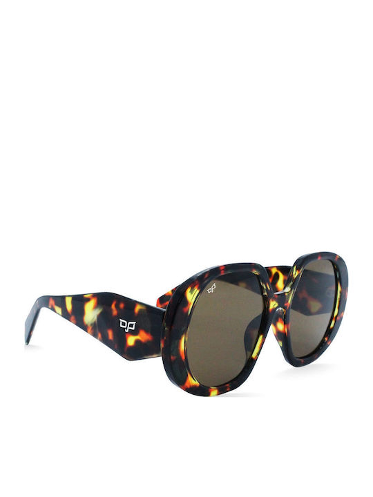 OJO Sunglasses Sonnenbrillen Braun mit Kunststoff Gestell OJO Sunglasses Sonnenbrillen Braun mit Kunststoff Gestell