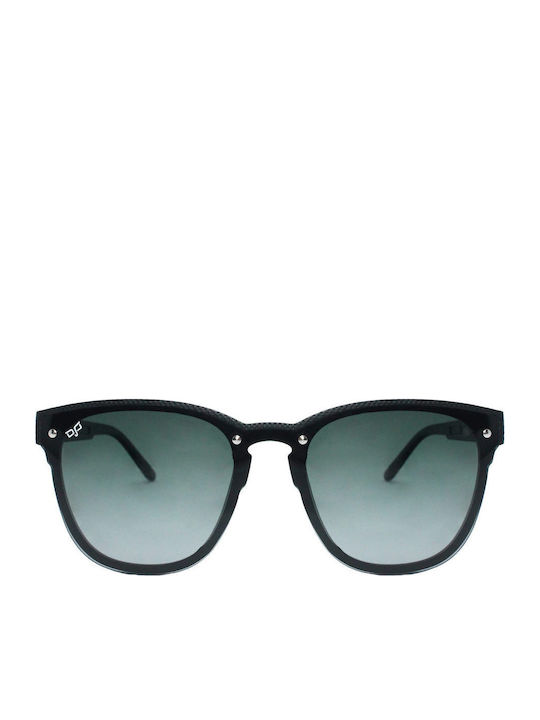 OJO Sunglasses Unisex Γυαλιά Ηλίου με Μαύρο Σκελετό και Μαύρο Ντεγκραντέ Polarized Φακό 44OEV73048