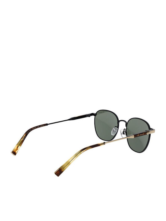 Ted Baker Sunglasses with Gold Metal Frame and Green Lens TB1714 011