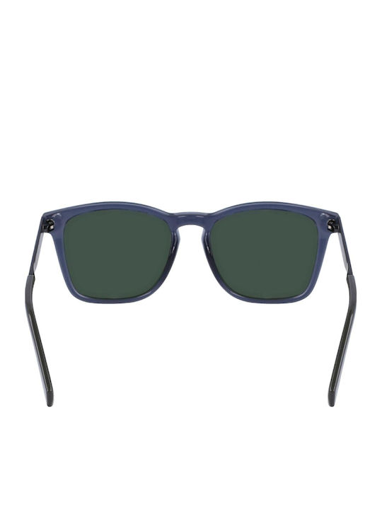 Calvin Klein Men's Sunglasses with Blue Plastic Frame and Green Lens CKJ22642S 050