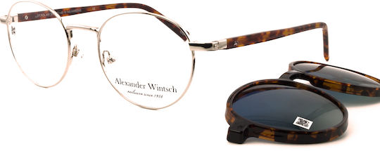 Alexander Wintsch Aw8337 C1 Women's Acetate Prescription Eyeglass Frames Butterfly Purple