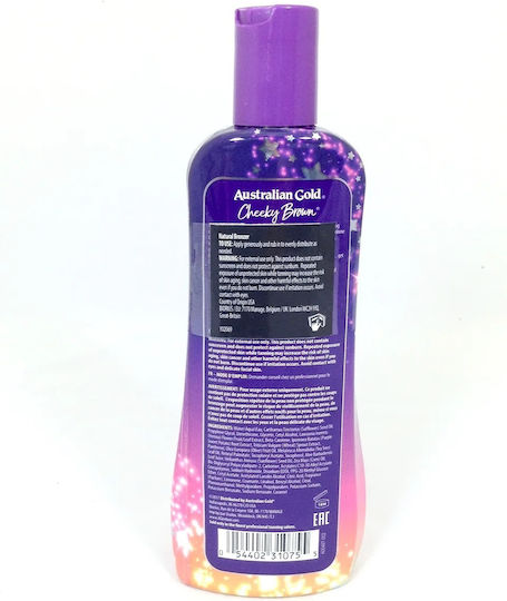 Australian Gold Cheeky Brown Solarium Lotion Body 250ml