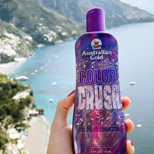 Australian Gold Color Crush Blue Hued Solarium Lotion Σώματος 250ml