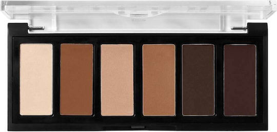 Milani Gilded Παλέτα με Σκιές Ματιών Matte σε Στερεή Μορφή Whiskey Business