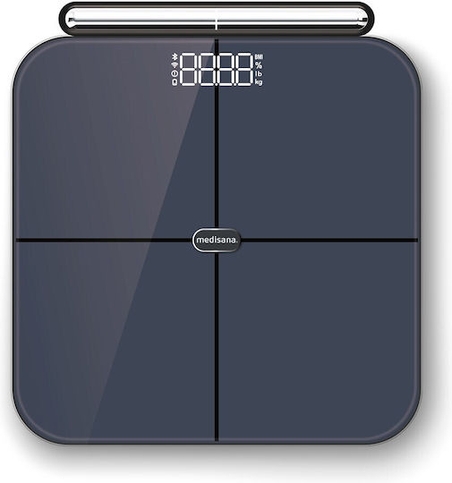 Medisana Smart Bathroom Scale 180kg with Bluetooth Gray