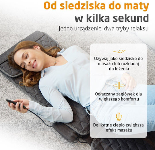Medisana Mat Massage Shiatsu for the Body Black