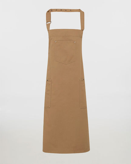 Premier Apron Full Body PR132 Khaki
