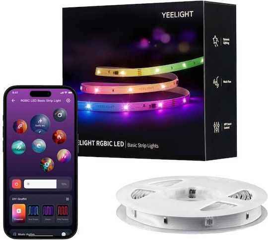 Yeelight Ταινία LED Τηλεόρασης RGBIC Φως 6m