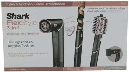 Shark Flexstyle Electric Hair Brush with Air for Hair Straightening and Curls 1400W