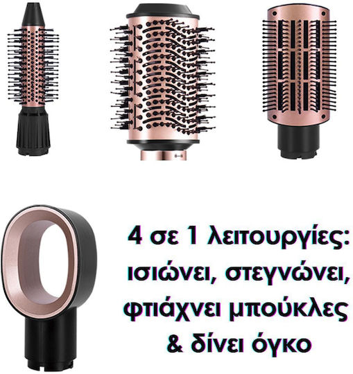 Lexical Electric Brush with Air for Straightening and Curls 1000W