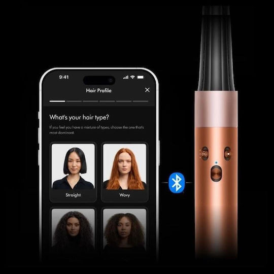 Dyson HS08 Airwrap I.d Electric Hair Brush with Air for Hair Straightening and Curls 1300W