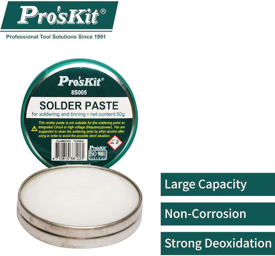 Proskit 565046 Soldering Paste 50gr