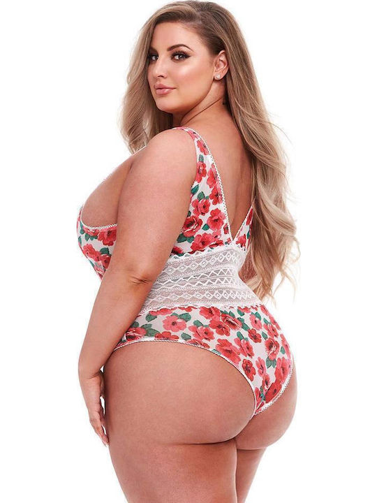 Floral Bodysuit Lace Baci Lingerie