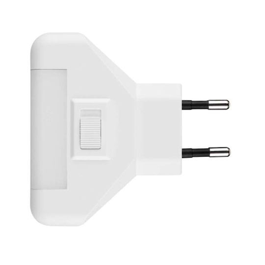 REV LED Nachtlicht Steckdose mit Lichtsensor Light Energy Saving White 1.5W 1Stück