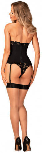 Obsessive Editya Corsete Sexy Corset Black