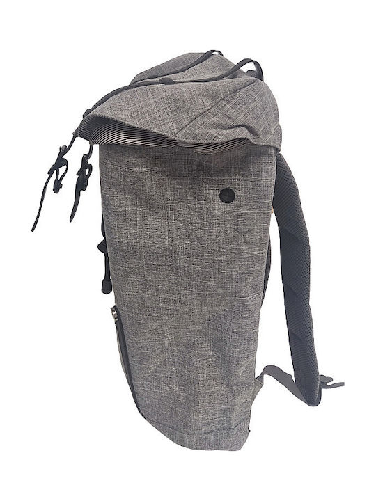 Τσαντα Backpack Fashion Street New York Grey 26x14x38cm